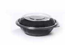 Somoplast 736 Black Bowls only 500cc Just for cold food (a pack of 300)