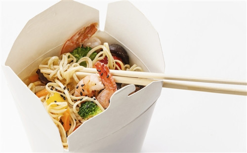 Biodegradable Leakproof White Noodle Box 26oz [D42130]  pack of 500  Supply Express