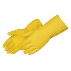 Rubber Gloves [Small] Yellow (a pack of 12)