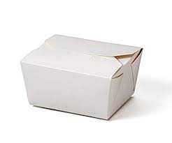 No.1 White Leakproof Paper 260z -750ml takeaway meal box Meal Box - pack of 500  Supply Express