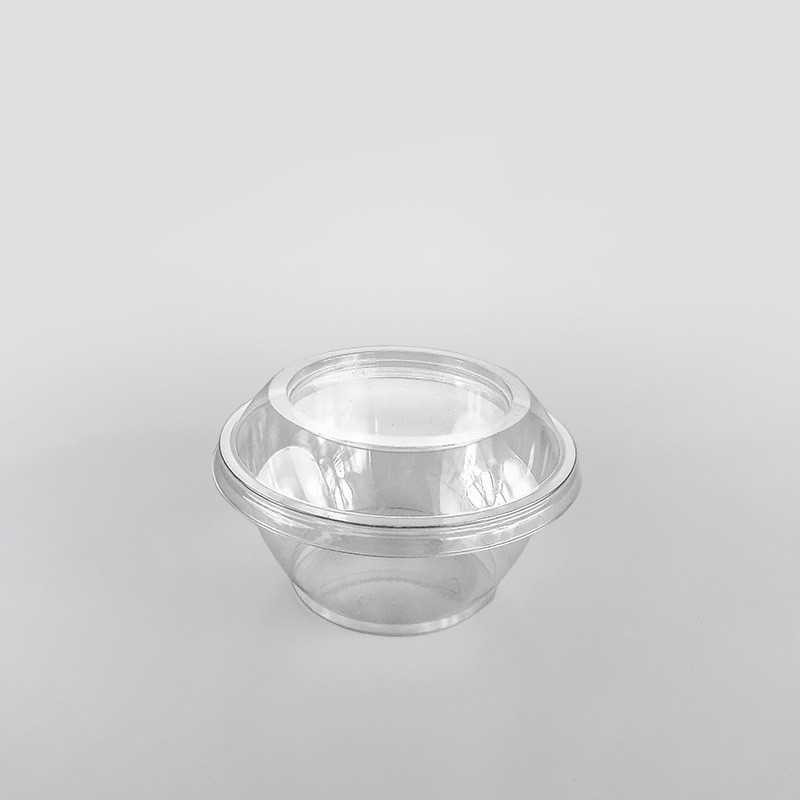 Somoplast DCLid Clear Round Desert Lid (a pack of 1000)