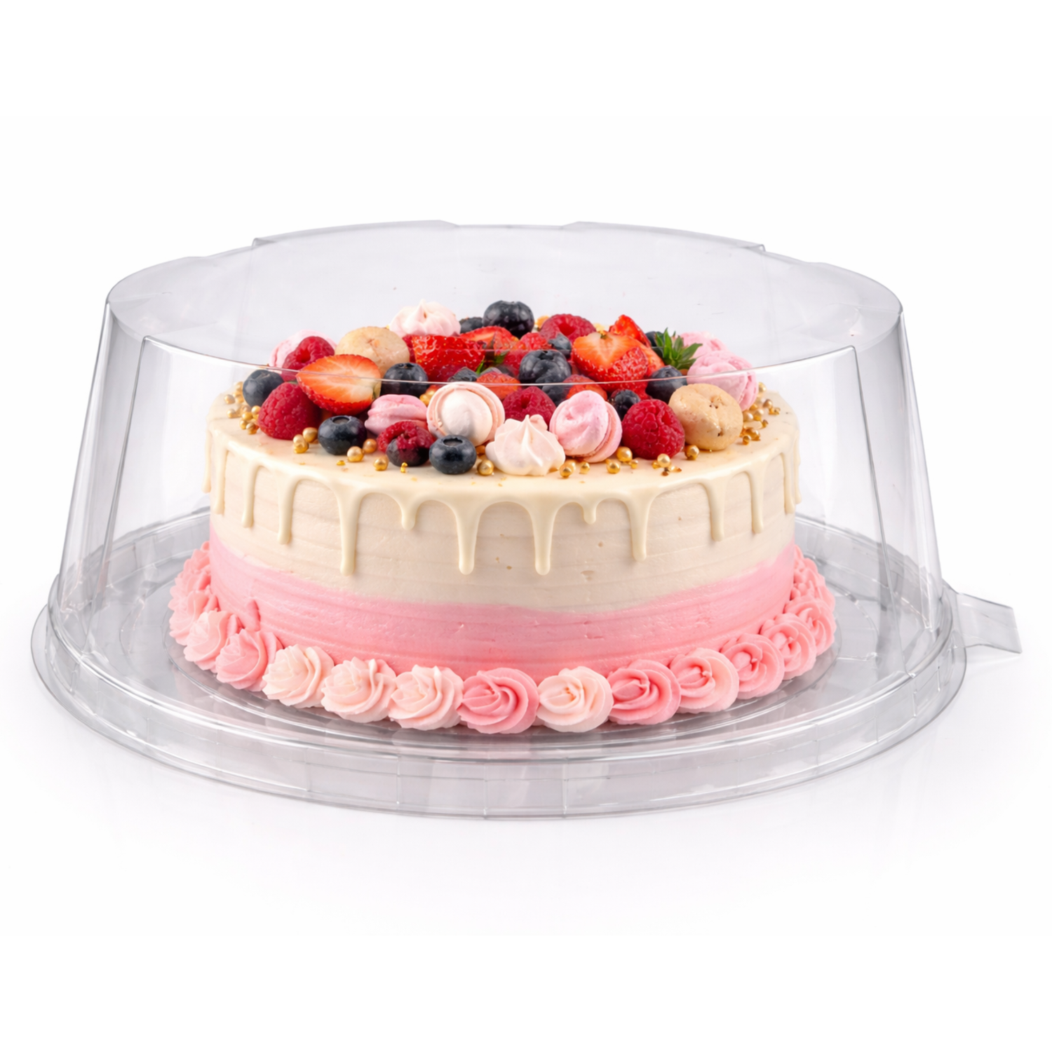 GPI Actipack 18DXN10 7-Inch Clear Cake Bases – Pack of 210