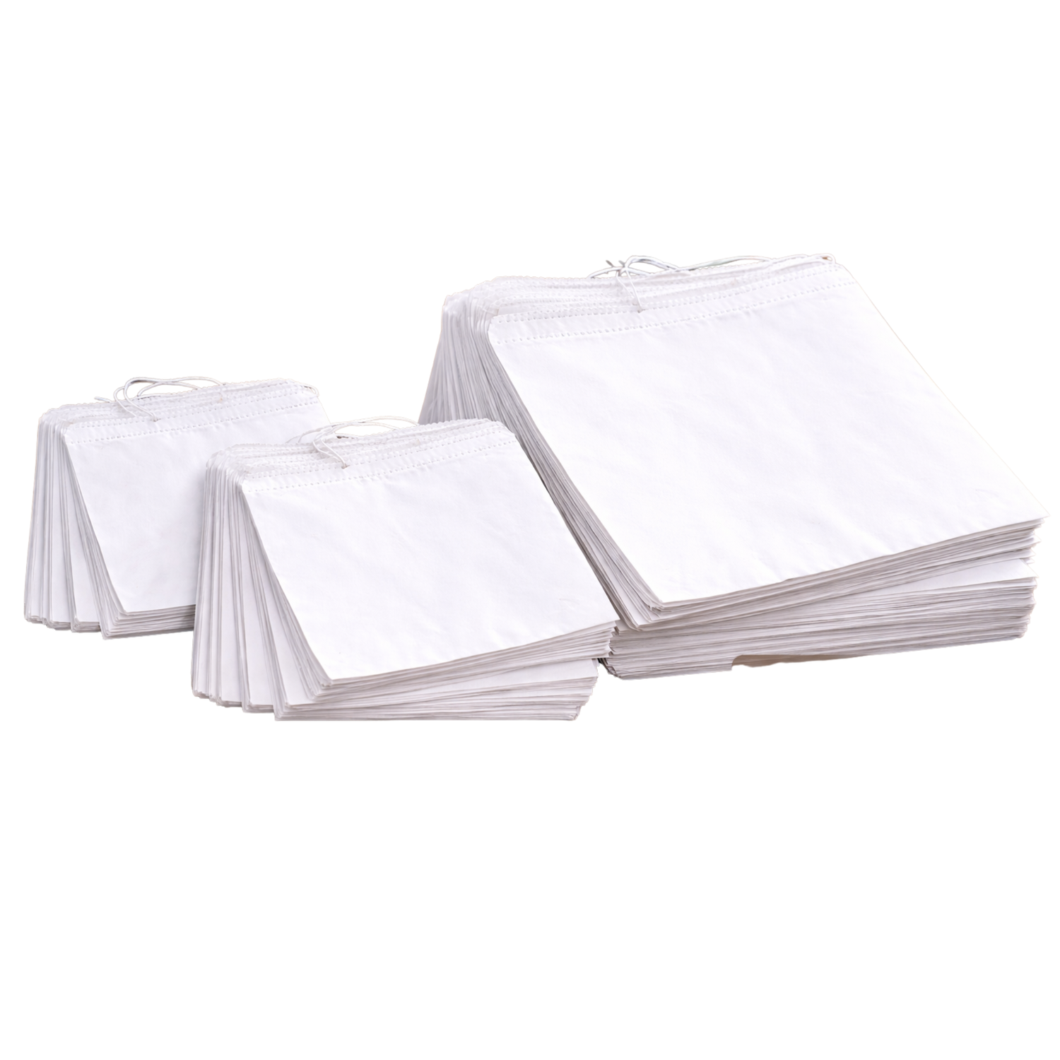 White Sulphite Paper Bag [7x7inch] Strung (a pack of 1000)
