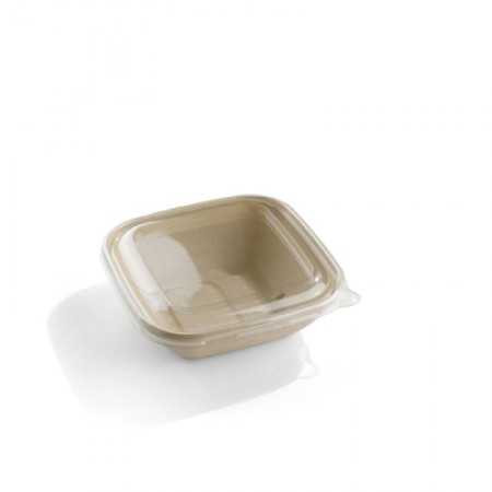 Sabert RPET LID For Small Square Pulp Bowl PUL 53501 (Pack of 500)