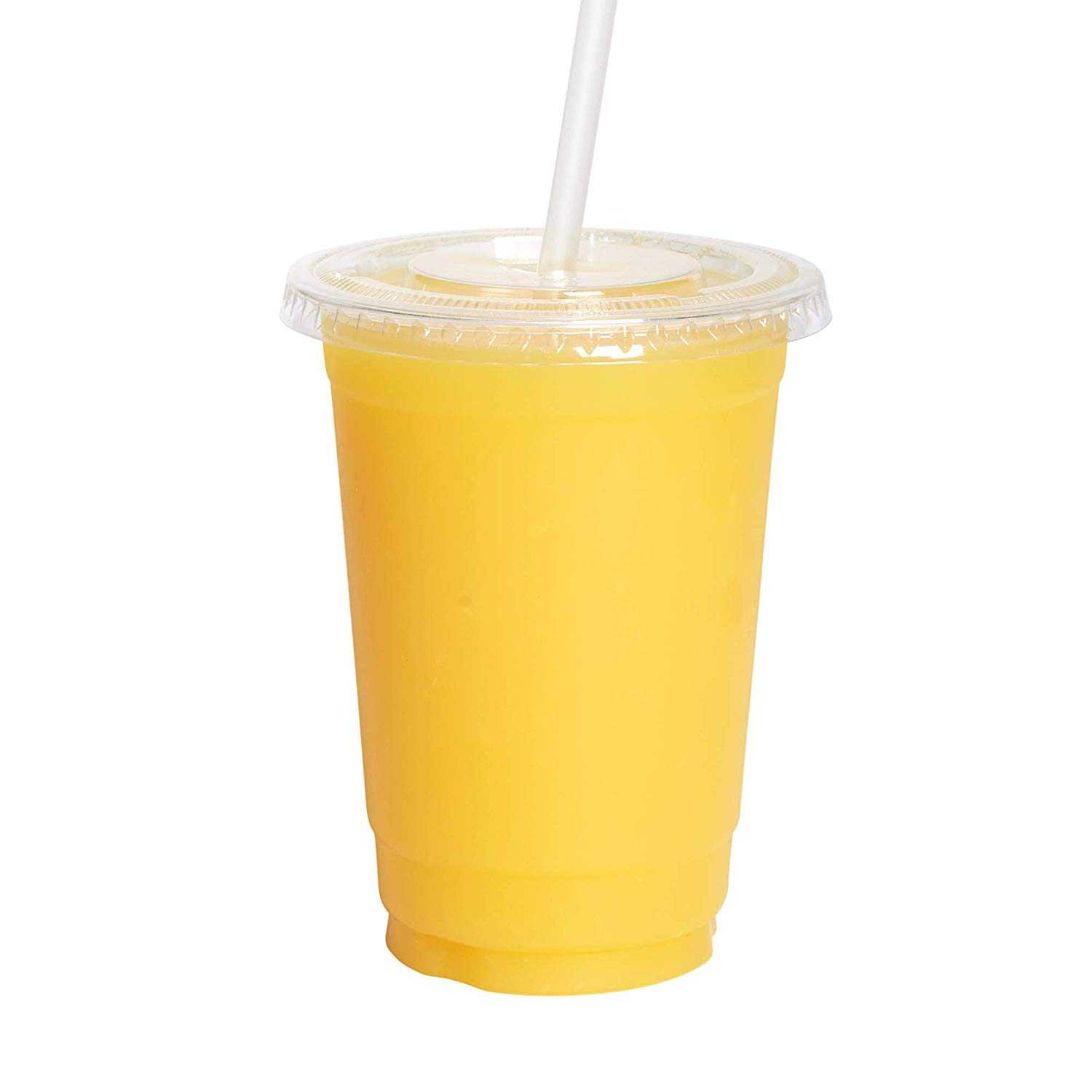 Somoplast Plastic Clear Juice, milkshake , Smoothies Cups [10oz] (300ml) (a pack of 1000)
