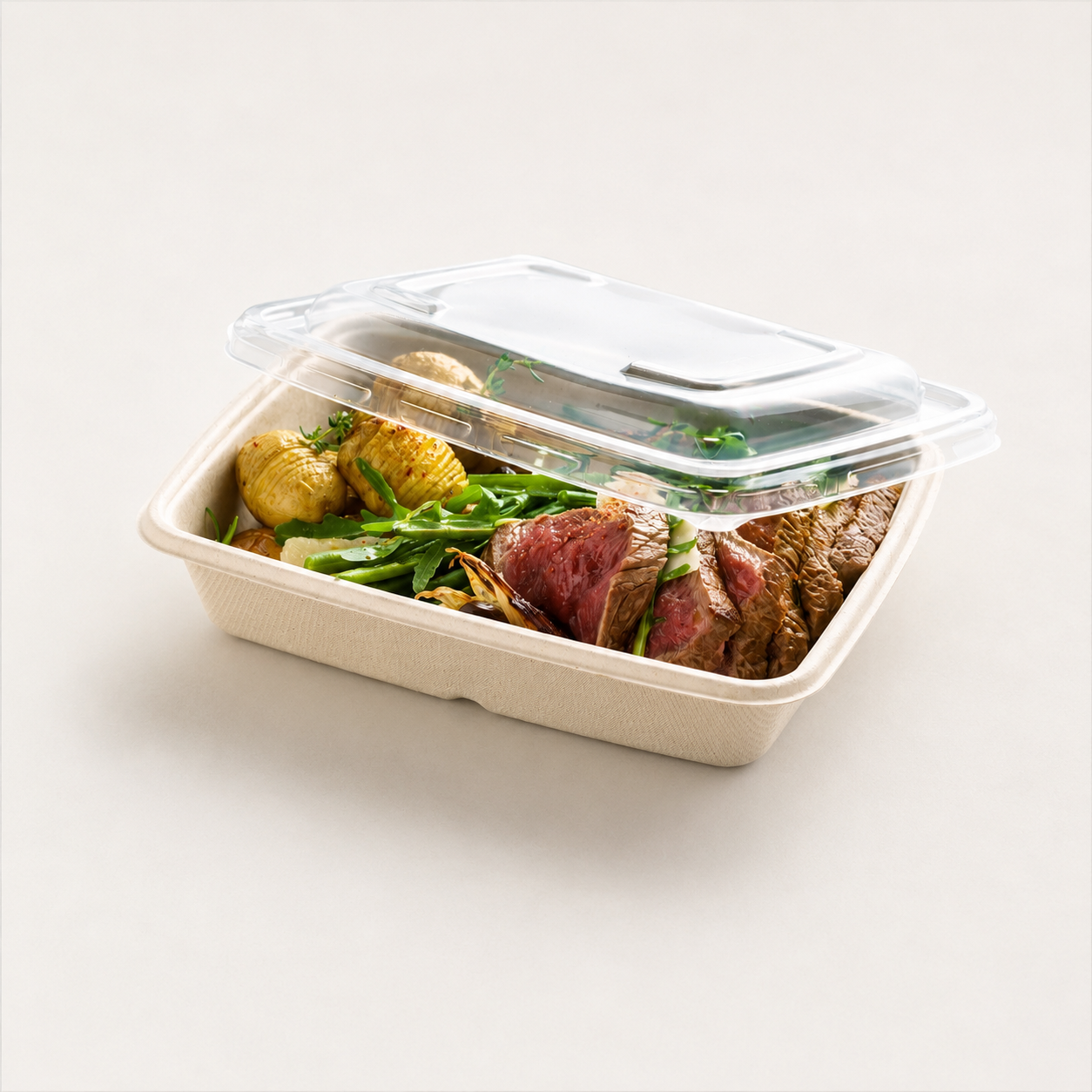 Sabert-PP-LID-For-Rectangular-Pulp-Container-PUL51601PP-PACK-OF-150