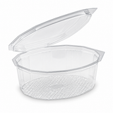GPI Multipack Clear Hinged Container M500 (500cc) - Pack of 420
