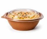 Lids for Brown or Black Round Somoplast Containers 831-834, 840 and 841 - Pack of 300