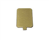 Gold Single Slice Cake Cards 6.5×10.5 cm – 1000 Pack