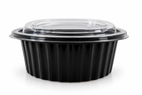 Somoplast Black Food Container 840 Round 500cc - Pack of 300