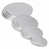 18 Inch Round Silver Cake Drum – Extra Thick (Pack of 5)