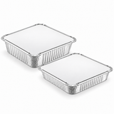 Foil Board Lids for 9x9 inch Aluminium Foil Containers - Pack of 200