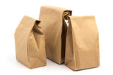 Medium Brown Kraft SOS Paper Bags Without Handles - 250 Bags