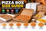 Pizza Box Size Guide for Takeaway & Delivery