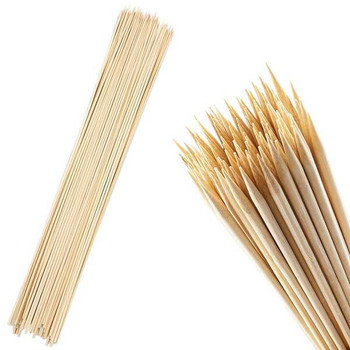 Wooden Bamboo Skewers [300mm] (a pack of 200)