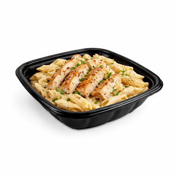 Somoplast 780 Square Black Food Container Base 500cc (270 Pack)