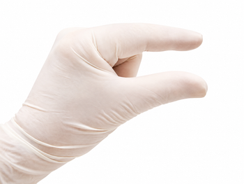 Latex Gloves Large Powder-Free - 10 Packs of 100