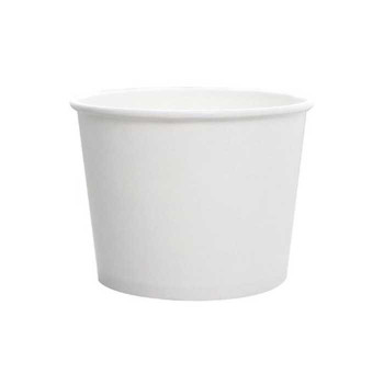 Go Pack Paper Soup Container [26oz White ](758ml) (a pack of 500)