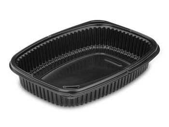 GPI Cookipack [COOK1250N] Black Microwavable Container 1250cc (320 Pcs)