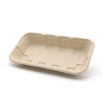 Compostable Meat , fruit and Veg Trays [21 x 15x 2cm] (500 pcs)