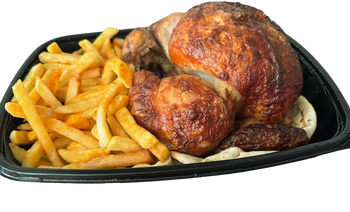Somoplast [828] Whole roasted Chicken takeaway Container - Pack of 100