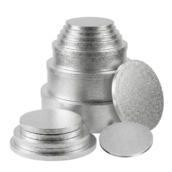 Silver Cake Drums Round [20 inch] ( Pack of 5)