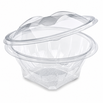 Somoplast 984 Hinged Salad Bowl 1000cc (Pack of 300)