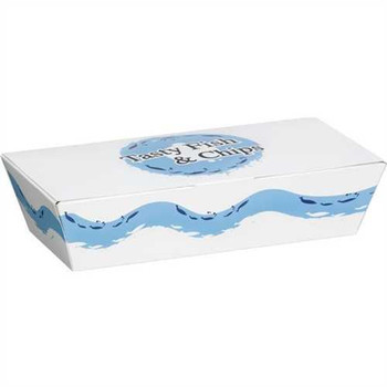 Extra large Tasty Fish & Chips Box (a Pack of 250)