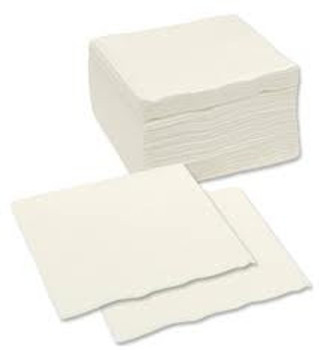 Poppies White 2-Ply Napkins [33x33cm] - Pack of 2000 for Restaurants & Events  Supply Express