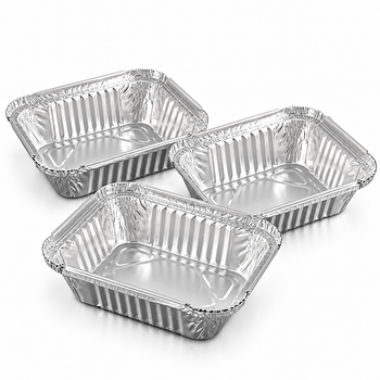 No.1 Aluminium Foil Container [95x120x35mm] - Pack of 1000