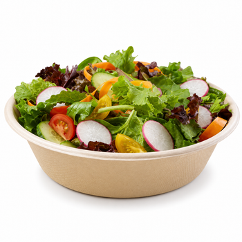 Sabert Wide Round Pulp Bowl PUL49048 1500ml (Pack of 300)