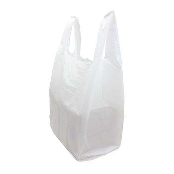 White Plastic Carrier Bags 13x19x23in - Pack of 700