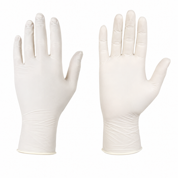 Latex Gloves X-Large Powder-Free - 10 Packs of 100