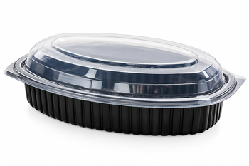 Mani 12oz Oval Microwavable Food Container M 7000PP Bases – Pack of 500