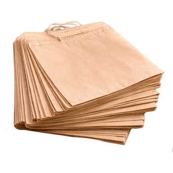 Brown Kraft Paper Bag [8.5x8.5inch] Strung (a pack of 1000)