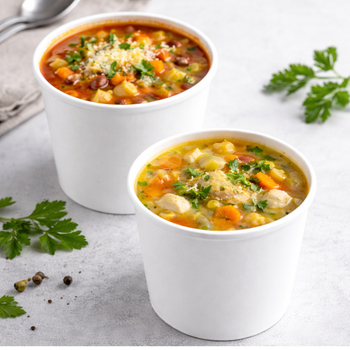 Go-Pack 32oz (946ml) Takeaway Soup Containers – Base Only (Pack of 500)