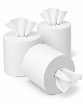 White Centre feed Hand Towel 2ply [135 to 150m] (6 Rolls)