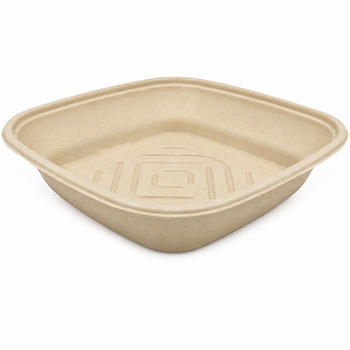 Sabert Square 500ml Pulp Bowl PUL14116 - Pack of 300  Supply Express