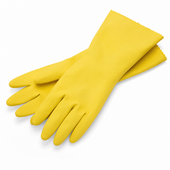 Rubber Gloves Small Yellow - Pack of 12