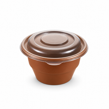Somoplast 833 Brown Microwavable Bowls 750cc (Pack of 300)