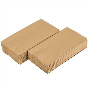Poppies Recycled 2-Ply Napkins 8-Fold [40x40cm] - Pack of 2000 for Restaurants & Events  Supply Express