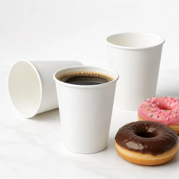 Go-Pak 16oz White Double Wall Paper Cups | Pack of 500