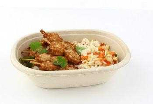 Sabert RPET LID for Oval Eco Street Bowl PUL58021 - Pack of 300