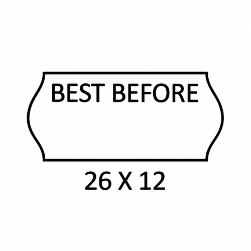 Label CT4 BESTB4 White - Pack of 45000