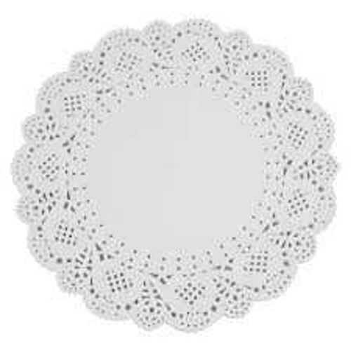 Swantex Round Paper Doyley White 241mm (9.5inch) - Pack of 250