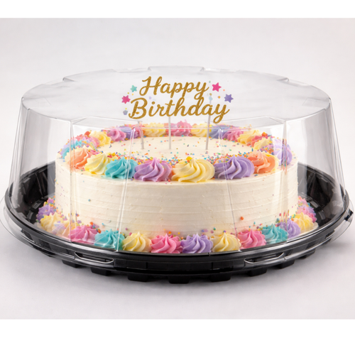 GPI Actipack Clear Cake Domed Lid 8.5x3inch (22DXN03) - Pack of 180