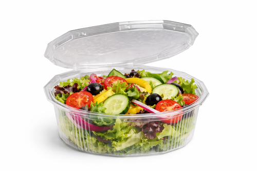 GPI Clear Hinged lids 250cc Container M250 - Pack of 360