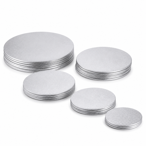 Silver Cake Drums Round 11 inch - Pack of 5