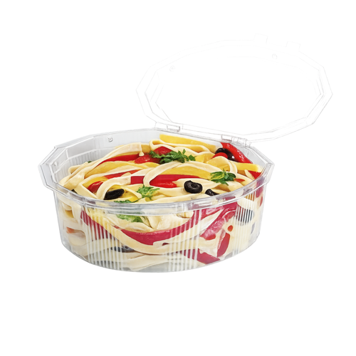 GPI Clear Hinged Container M125 (125cc) - Pack of 800