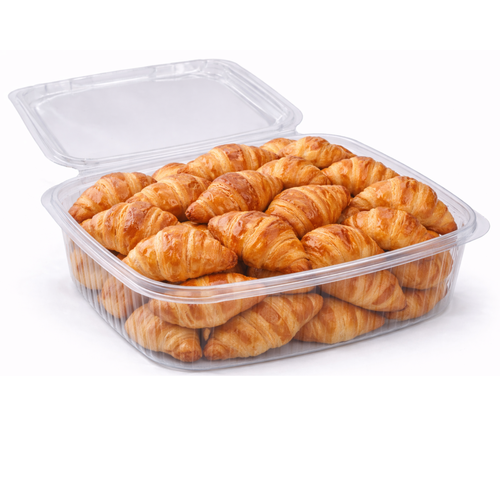 Somoplast 970 Clear Hinged Large Rectangular Container 2000cc (200pcs)